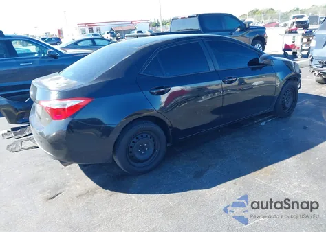 2014 Toyota Corolla Le из США, поврежденный, VIN 2T1BURHEXEC124534